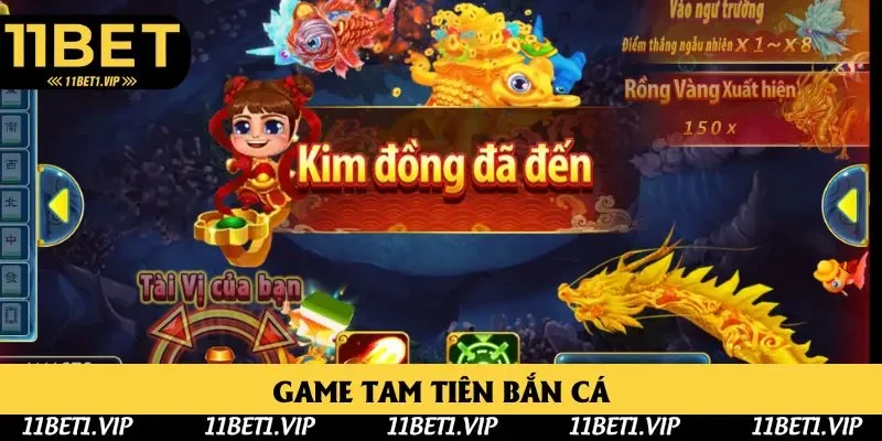 Tam Tiên Bắn Cá đồ họa long lanh