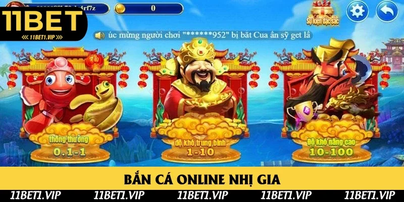 Sản phẩm Nhị Gia Bắn Cá thu hút khách hàng
