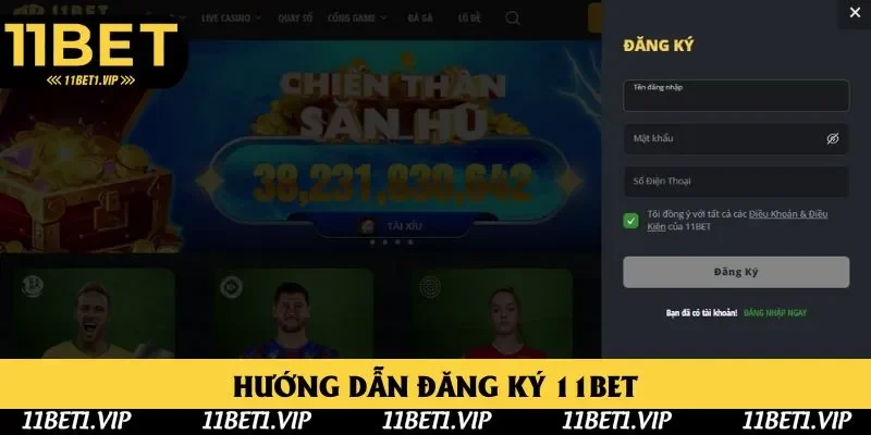 Đọc kỹ biểu mẫu yêu cầu khi đăng ký 11BET