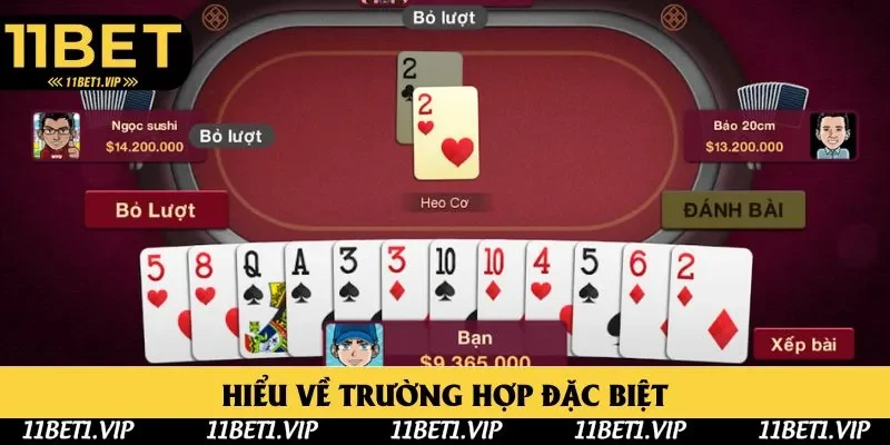 Trường hợp đặc biệt của Tiến Lên Đếm Lá